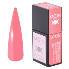 Цветная база для ногтей Moon Full Amazing Tutti Frutti № 3103 нежно-кораловая, 12 мл