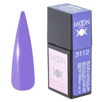 Кольорова база для нігтів Moon Full Amazing Tutti Frutti № 3112 пастельно-фіолетова, 12 мл