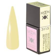 Кольорова база для нігтів Moon Full Amazing Tutti Frutti № 3115 пастельно-жовта, 12 мл