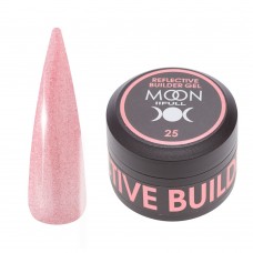 Моделирующий гель Moon Full Reflective Builder Gel с шиммером светоотражающий №25, 30 мл