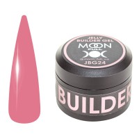 Гель-желе для нарощування нігтів Moon Full Jelly Builder Gel № JBG 24