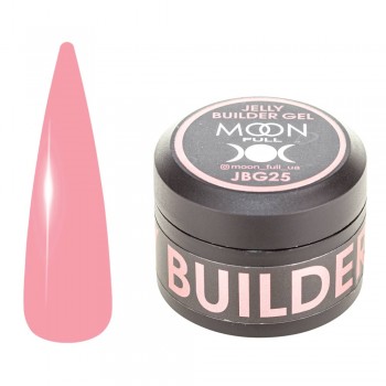 Гель-желе для нарощування нігтів Moon Full Jelly Builder Gel № JBG 25