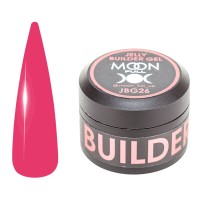 Гель-желе для нарощування нігтів Moon Full Jelly Builder Gel № JBG 26