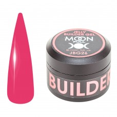 Гель-желе для наращивания ногтей Moon Full Jelly Builder Gel № JBG 26