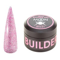 Гель-желе для нарощування нігтів Moon Full Jelly Builder Gel № JBG 31