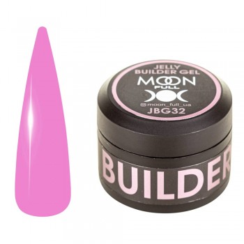 Гель-желе для наращивания ногтей Moon Full Jelly Builder Gel № JBG 32