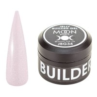 Гель-желе для нарощування нігтів Moon Full Jelly Builder Gel № JBG 34