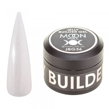 Гель-желе для наращивания ногтей Moon Full Jelly Builder Gel № JBG 36