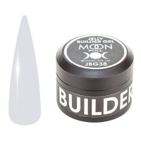 Гель-желе для нарощування нігтів Moon Full Jelly Builder Gel № JBG 38