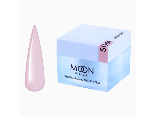 Полигель для наращивания ногтей Moon Full Poly Gel, 30 мл № SQ01