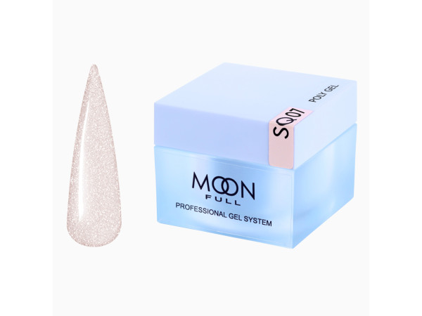 Полигель для наращивания ногтей Moon Full Poly Gel, 30 мл № SQ07