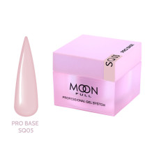 База для нігтів Moon Full Nude PRO Base № SQ05, 30 мл. бежева