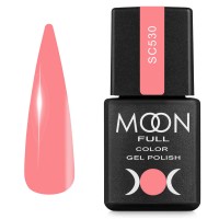 Гель-лак MOON FULL color Gel polish №SC 530 розовый, 8 мл