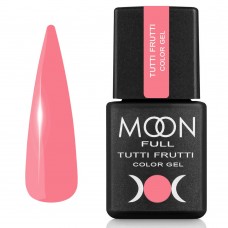Гель лак Moon Full Tutti Frutti Color Gel №921 светло-кораловый, 8 мл