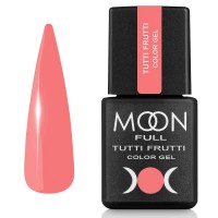 Гель лак Moon Full Tutti Frutti Color Gel №922 бледно-кораловый, 8 мл