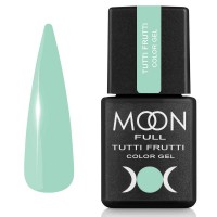 Гель лак Moon Full Tutti Frutti Color Gel №927 пастельно-зеленый, 8 мл