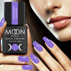 Гель лак Moon Full Tutti Frutti Color Gel №930 лавандовий, 8 мл