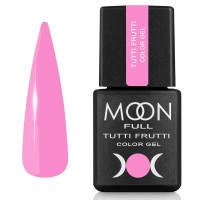 Гель лак Moon Full Tutti Frutti Color Gel №931 яскраво-рожевий, 8 мл
