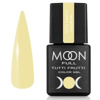 Гель лак Moon Full Tutti Frutti Color Gel №933 бледно-желтый, 8 мл