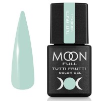 Гель лак Moon Full Tutti Frutti Color Gel №936 светло-мятний, 8 мл