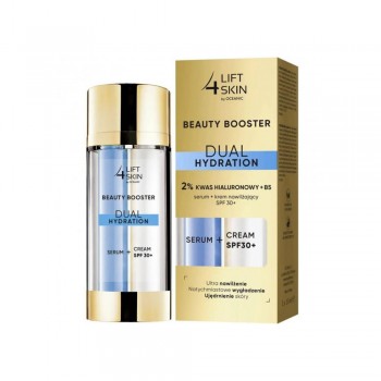Заказать Сироватка та крем для обличчя Oceanic Lift4Skin Beauty Booster Dual Hydration SPF30 з гіалуроновою кислотою 15 мл недорого