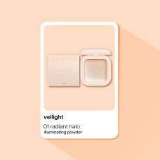 Запечена сяюча пудра для обличчя POPPY HEAD Veilight, 01 Radiant Halo, 12 г