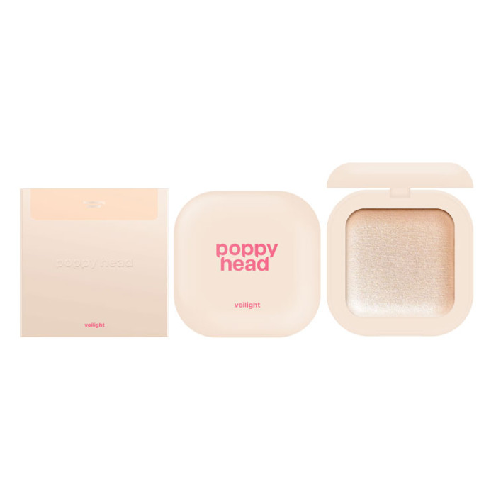 Запечена сяюча пудра для обличчя POPPY HEAD Veilight, 01 Radiant Halo, 12 г, 5903843265474