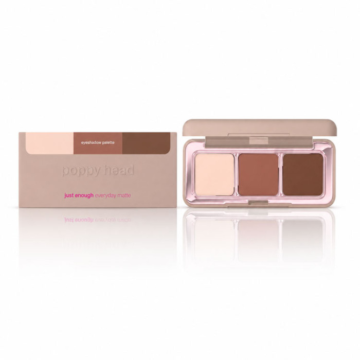 Палетка матових тіней для повік POPPY HEAD Just Enough Everyday Matte, 02 Espress Yourself, 5903843265504