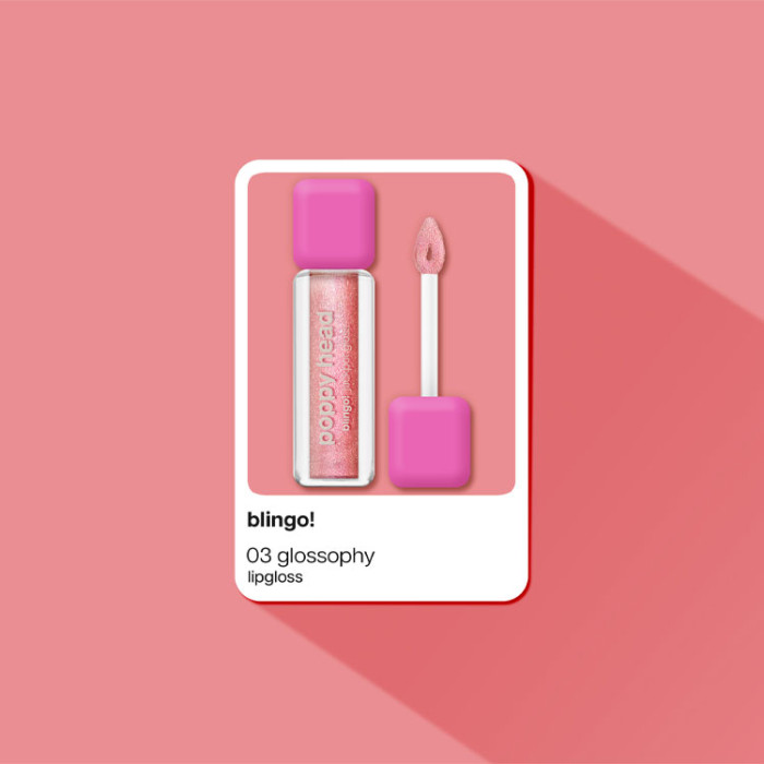 Перламутровий блиск для губ POPPY HEAD Blingo!, 03, 5903843265566
