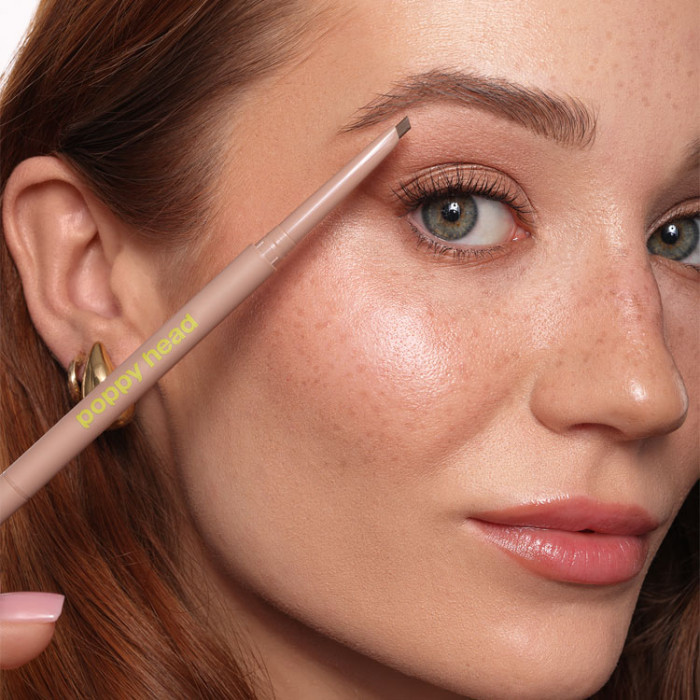 Олівець для брів POPPY HEAD Browsome, 02 Neutral Brown, 5903843265641