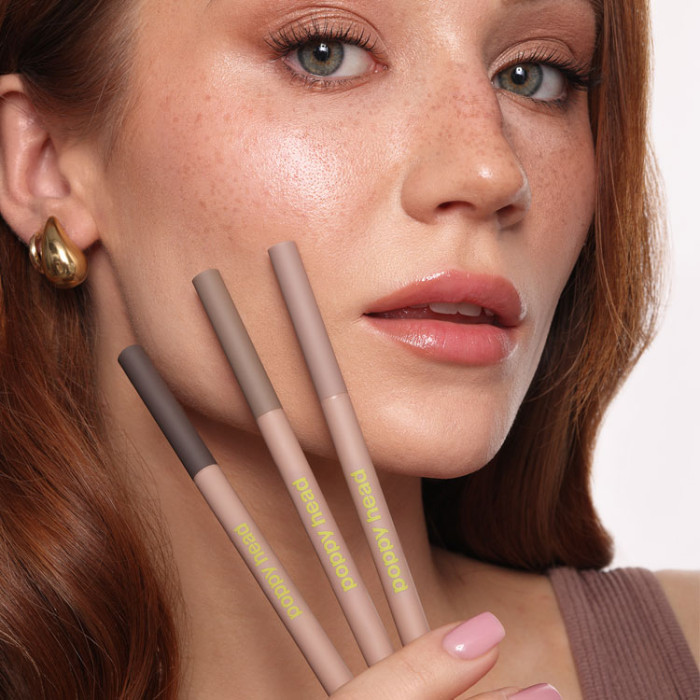 Олівець для брів POPPY HEAD Browsome, 02 Neutral Brown, 5903843265641