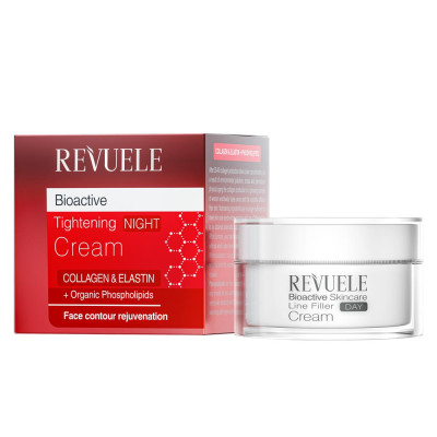 Крем ночной Revuele Bioactive Collagen&Elastin 50 мл