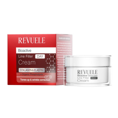 Крем-филлер дневной Revuele Bioactive Collagen&Elastin 50 мл