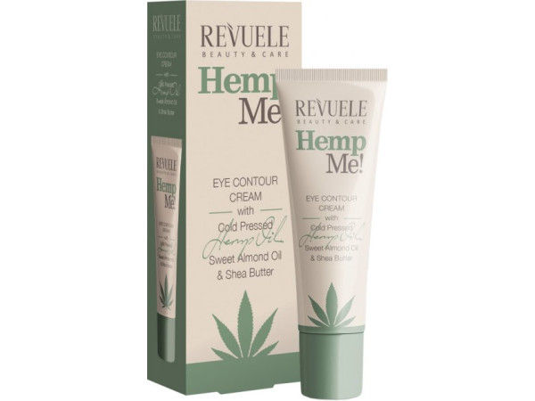 Крем для контура глаз REVUELE HEMP ME с коноплей 35 мл