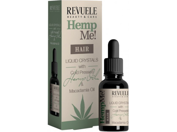 Жидкие кристали для волос REVUELE HEMP ME с коноплей 30 мл