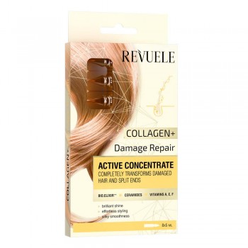 Заказать Концентрат Revuele Коллаген + Восстановление для активации роста волос в ампулах 5 мл х 8 шт недорого