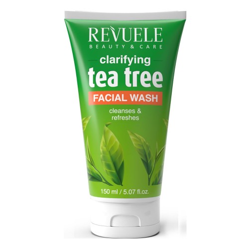 Заказать Пенка очищающая для умывания Revuele Tea Tree с экстрактом чайного дерева, 150 мл (5060565104143) недорого
