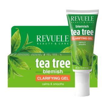 Заказать Гель протизапальний Revuele Tea Tree для точкового нанесення на шкіру обличя 25мл недорого