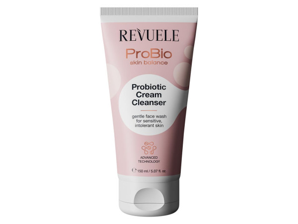 Кремовое очистное средство Revuele Probio Skin Balance с пробиотиками 150 мл