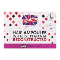Ампули проти випадіння волосся RONNEY Intensive Placenta, 6 шт