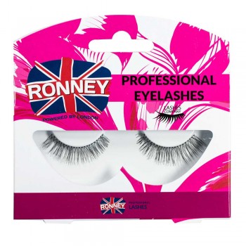 Заказать Накладные ресницы RONNEY Professional Eyelashes 00003 натуральные длина 32 мм недорого