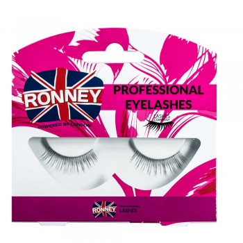 Заказать Накладные ресницы RONNEY Professional Eyelashes 00007 натуральные длина 25 мм недорого