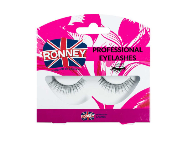 Накладные ресницы RONNEY Professional Eyelashes 00013 натуральные длина 32 мм