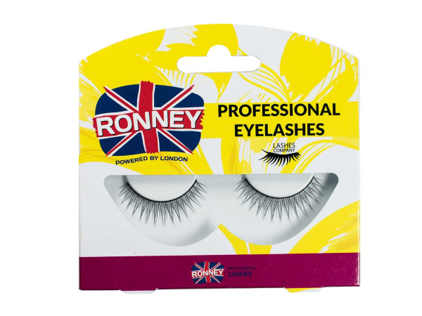 Накладные ресницы RONNEY Professional Eyelashes 00016 синтетические одиночные длина 33 мм