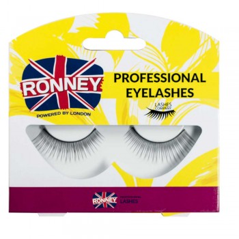 Накладные ресницы RONNEY Professional Eyelashes 00026 синтетические одиночные длина 32 мм