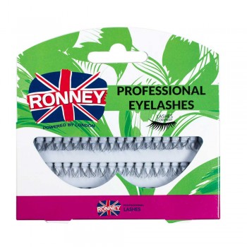 Накладні вії RONNEY Professional Eyelashes 00032 пучки вій по 7 волосків 12 мм