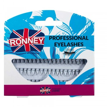 Заказать Накладные ресницы RONNEY Professional Eyelashes 00036 пучки по 5 волосков без узла недорого