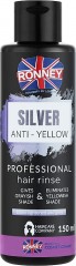 Ополаскиватель для волос RONNEY Professional SILVER ANTI-YELLOW 150 мл