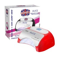 Лампа для маникюра RONNEY ALICE Nail Lamp CCFL + LED 48w (GY-LCL-015D) Red