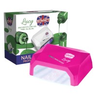 Лампа для маникюра RONNEY LUCY CCFL + LED 36w (GY-LCL-021) Dark Pink